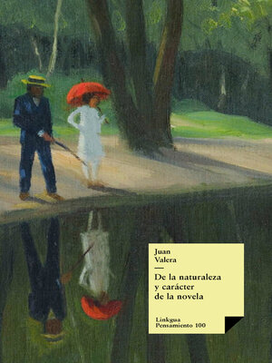 cover image of De la naturaleza y carácter de la novela